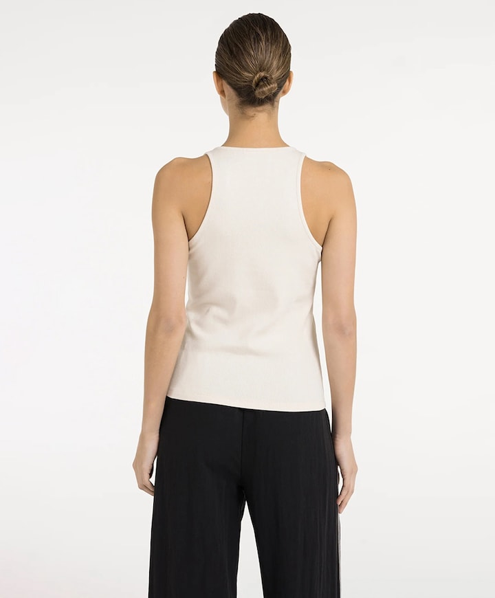 Dames top beige