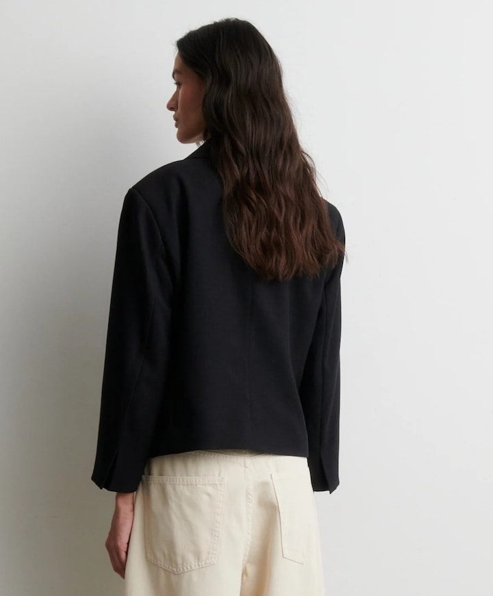 Dames blazer zwart