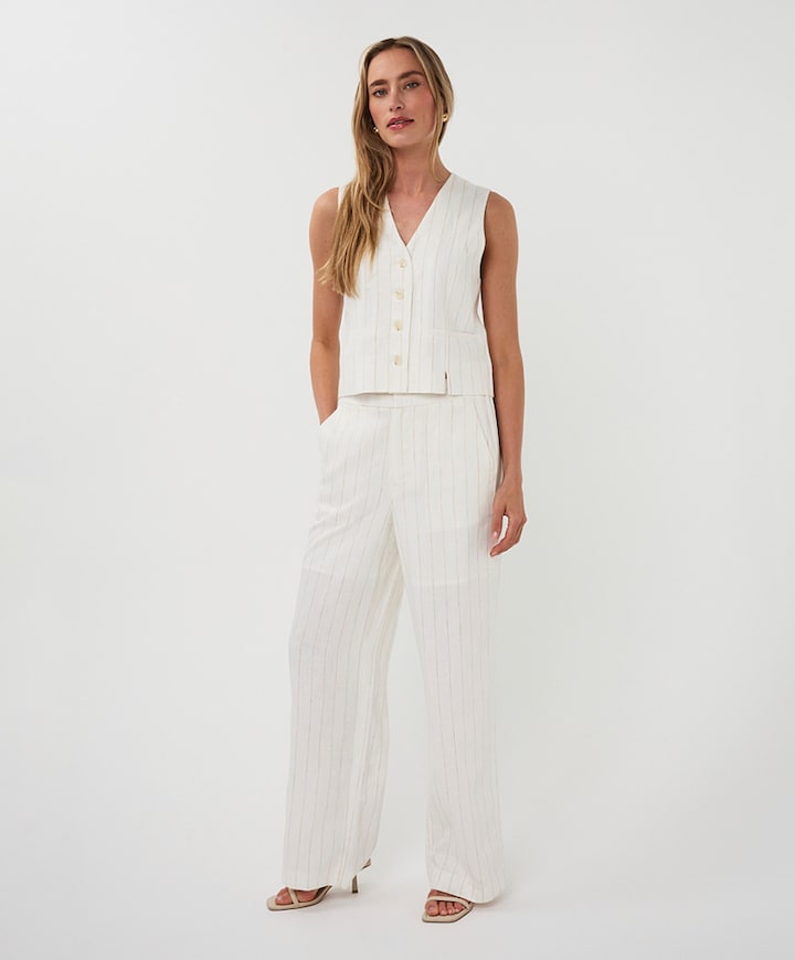 Dames gilet ecru