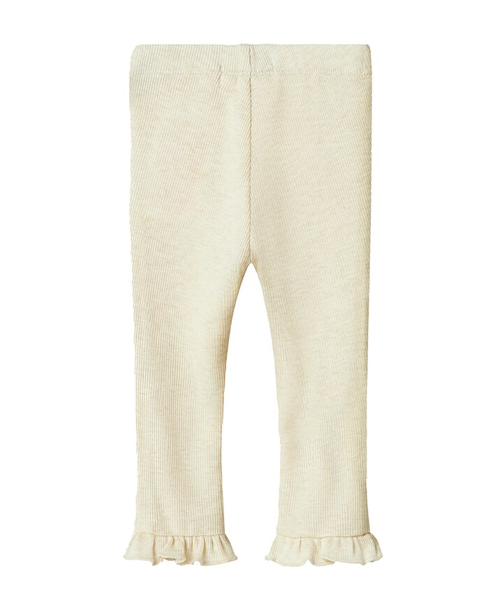 NBFDARLA SLIM LEGGING LIL broek ecru