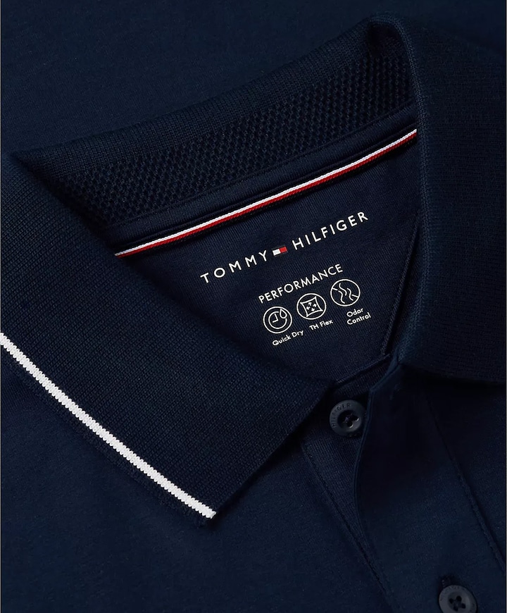 Heren polo blauw