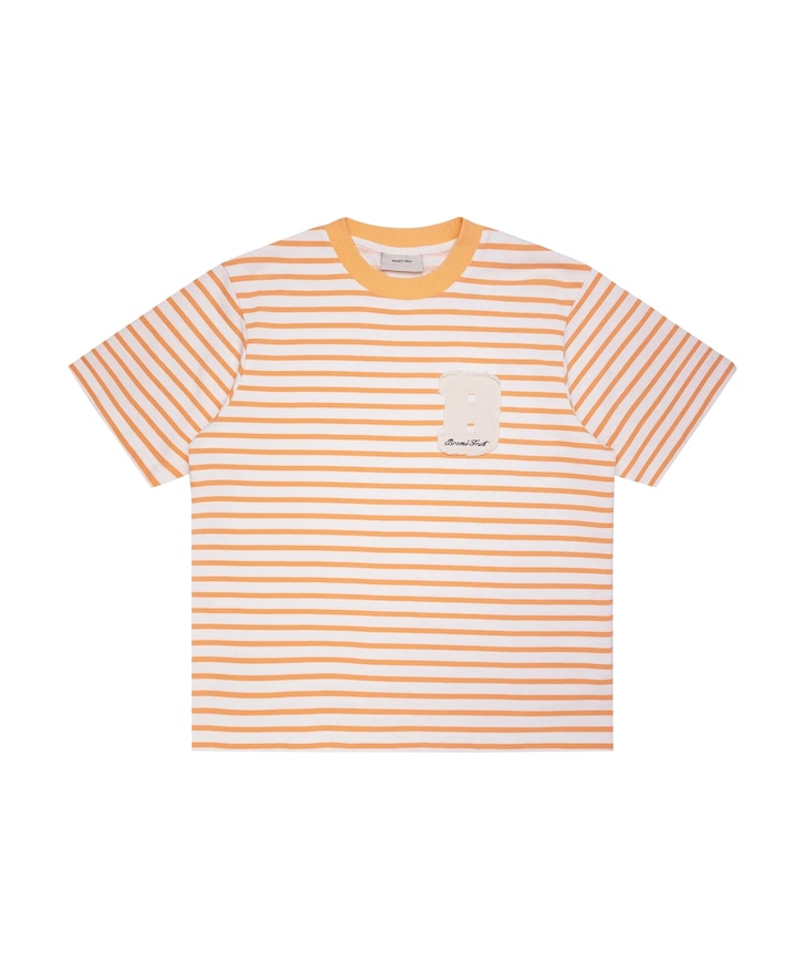 Heren longsleeve oranje