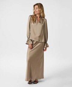 Dames rok beige