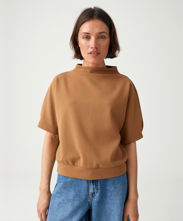 Dames sweater bruin