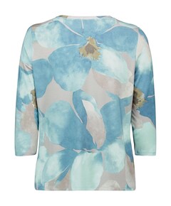 Dames longsleeve blauw