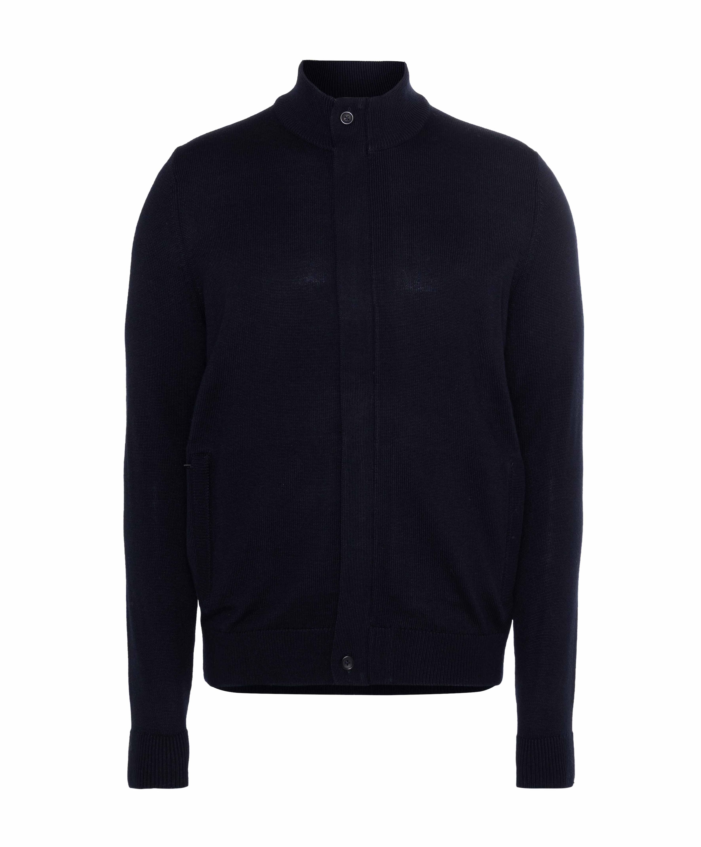 Heren vest blauw