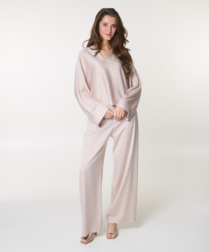 Mila dames broek grijs