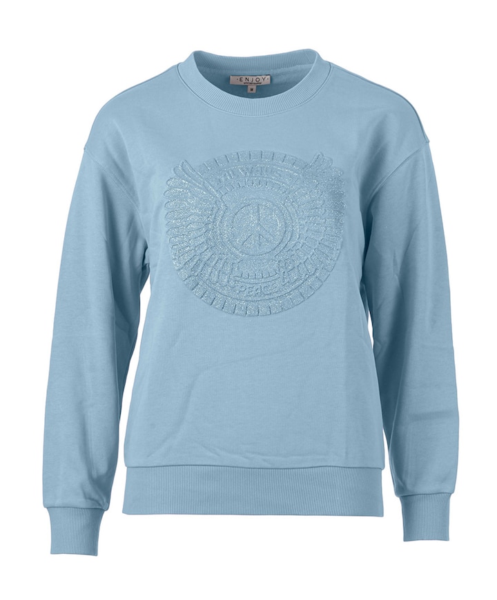 Dames sweater blauw