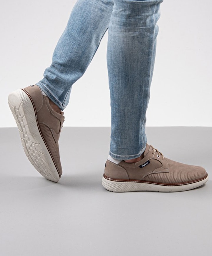 Porto heren sneakers beige