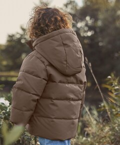 Meisjes jas bruin
