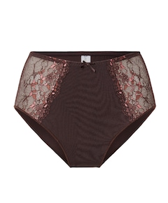 Dames slip bruin