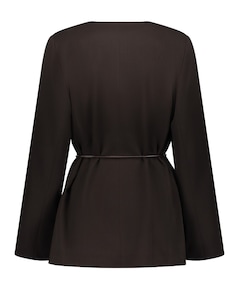 Dames blazer bruin