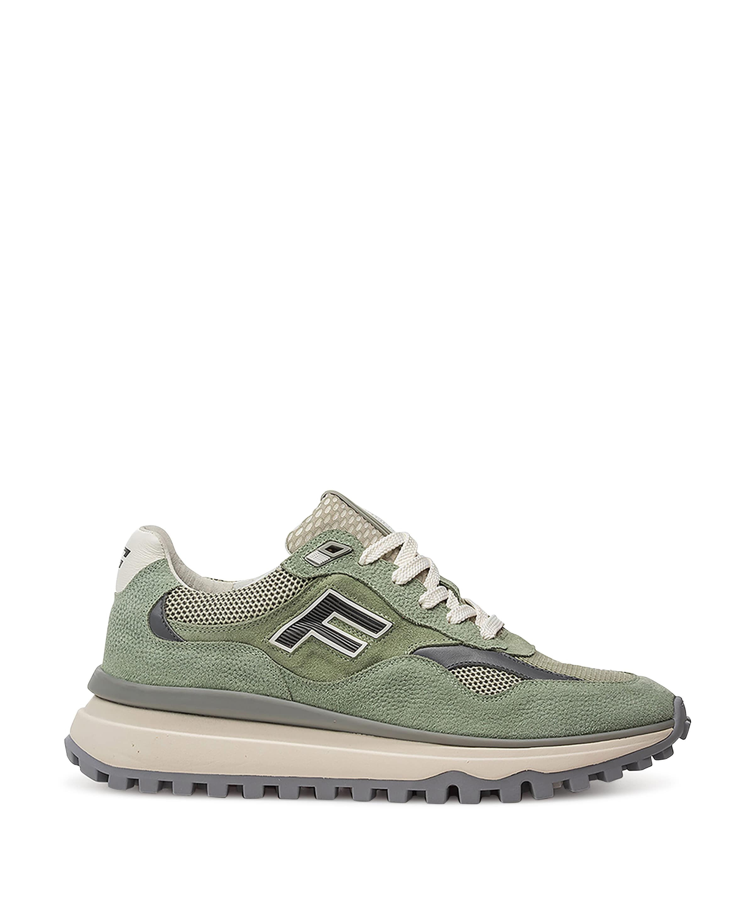 heren sneakers groen