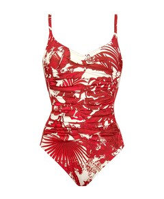 Dames badpak rood