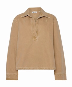 Dames blouse beige