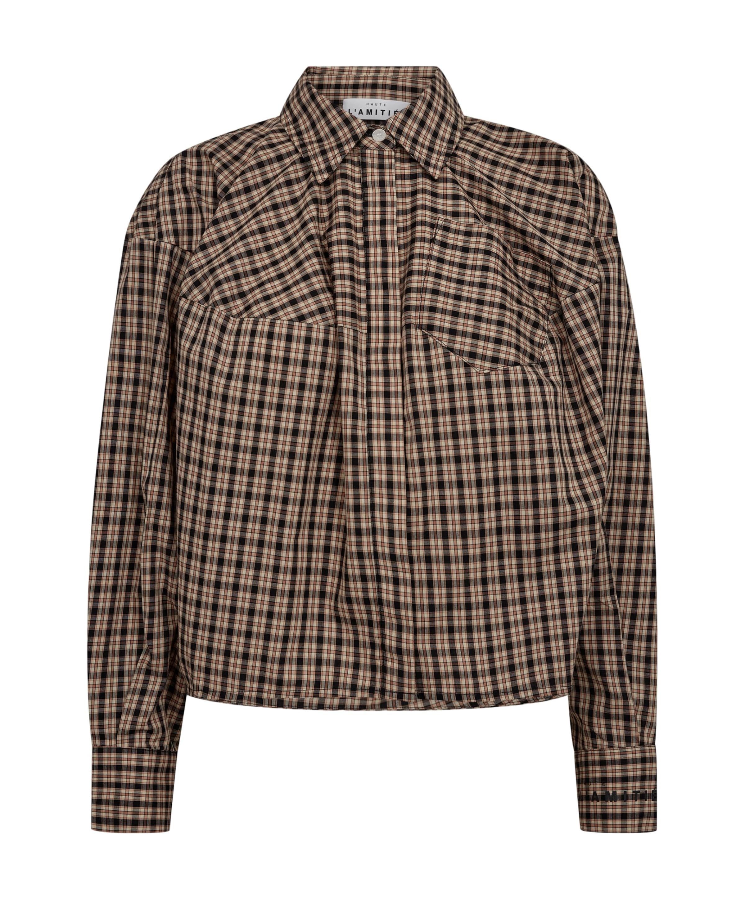 Dames longsleeve beige