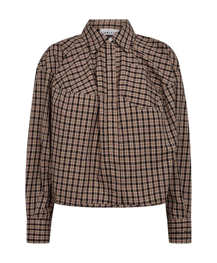 Dames longsleeve beige