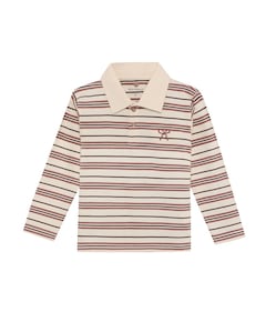 Meisjes polo ecru