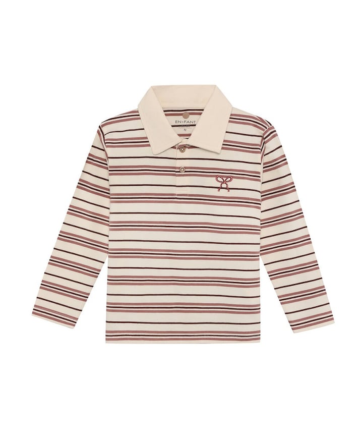 Meisjes polo ecru