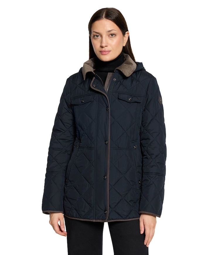Dames jas blauw