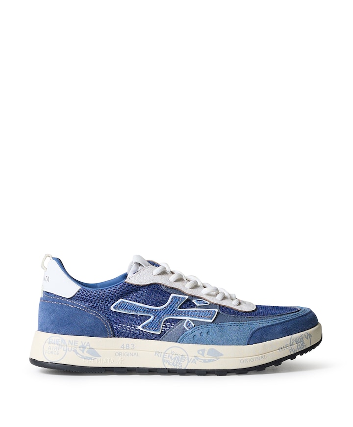 Nous heren sneakers blauw