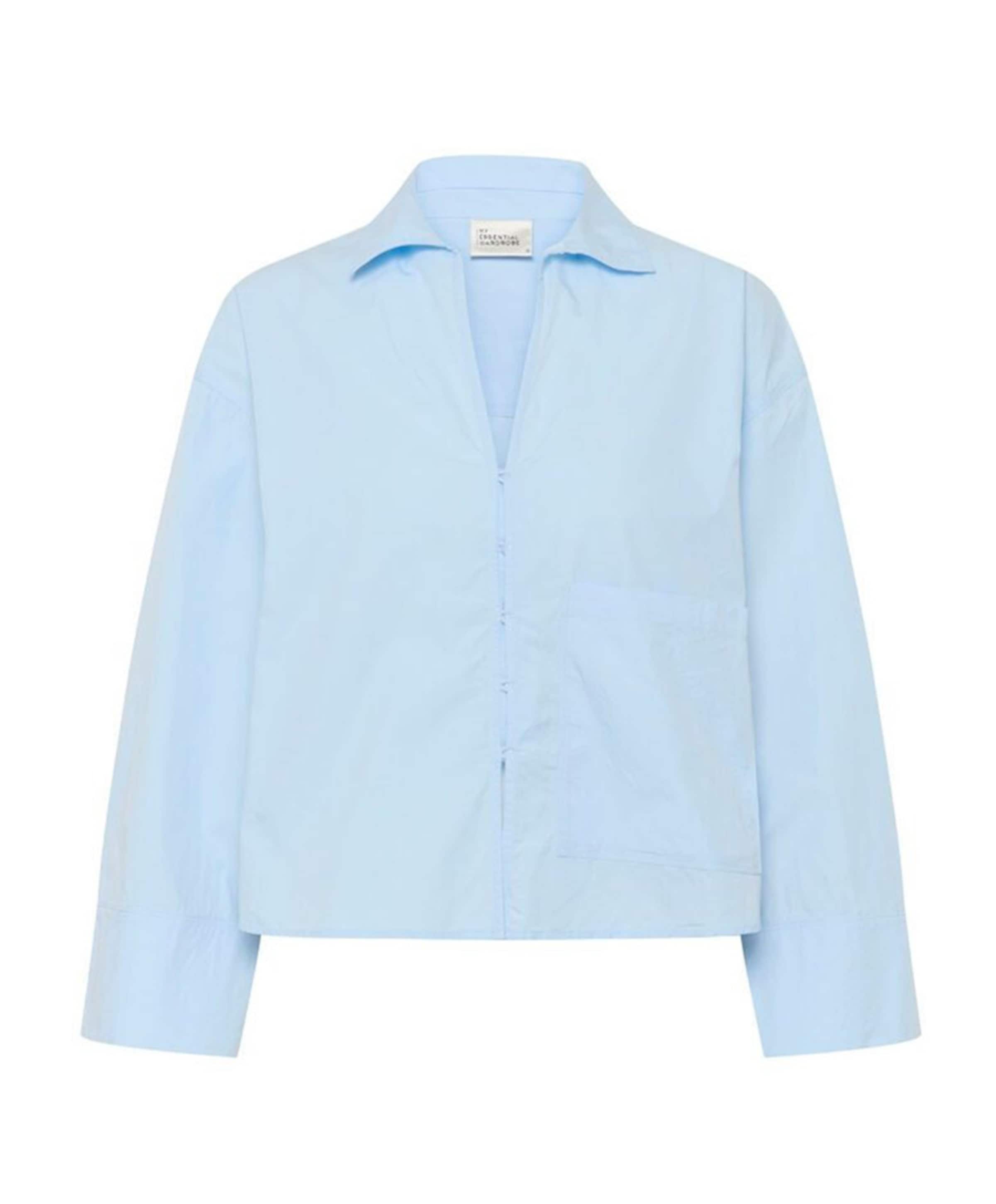 Dames blouse blauw