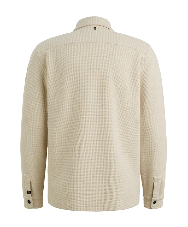 Heren overhemd lange mouw ecru