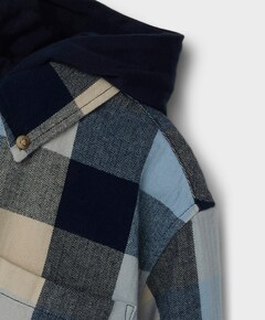Overhemd lange mouw blauw