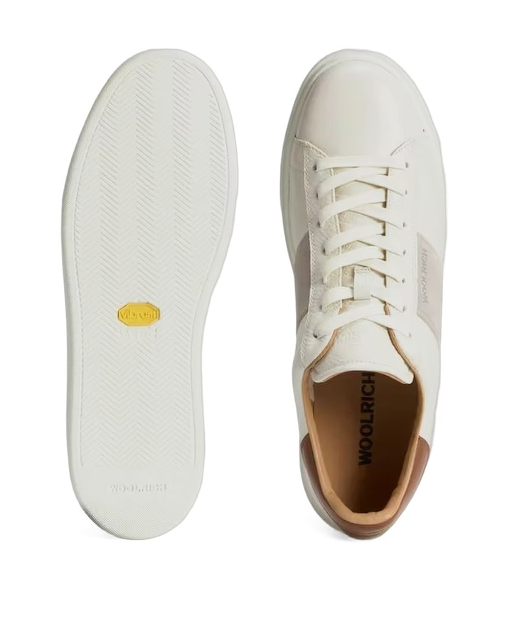 CLASSIC COURT BAND MAN heren sneakers ecru