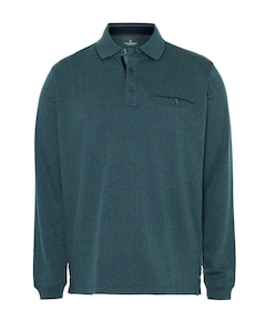 Heren polo blauw