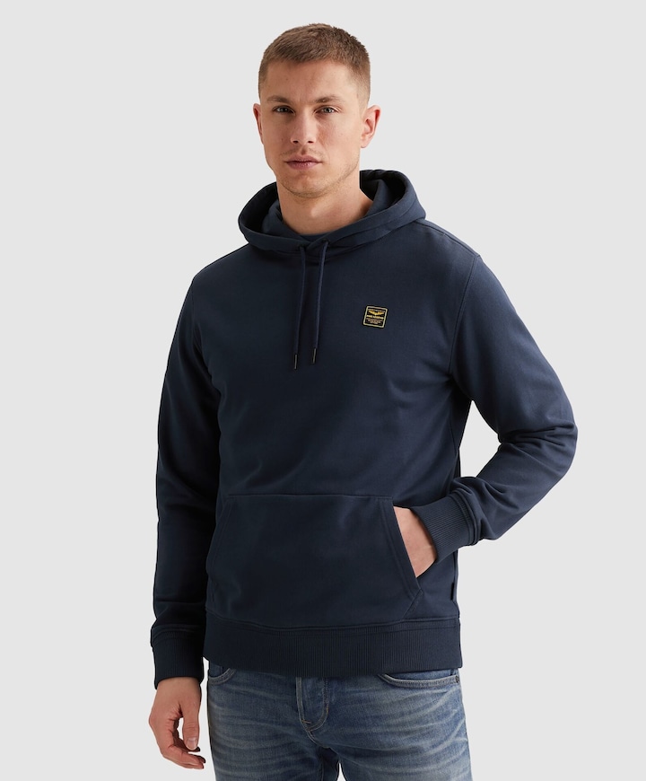 Heren hoodie blauw