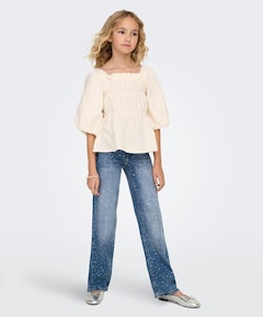 KOGJUICY RHS WIDE LEG DNM CRO557 NO meisjes jeans blauw