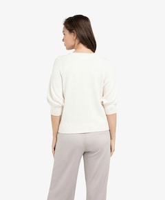 Dames sweater ecru
