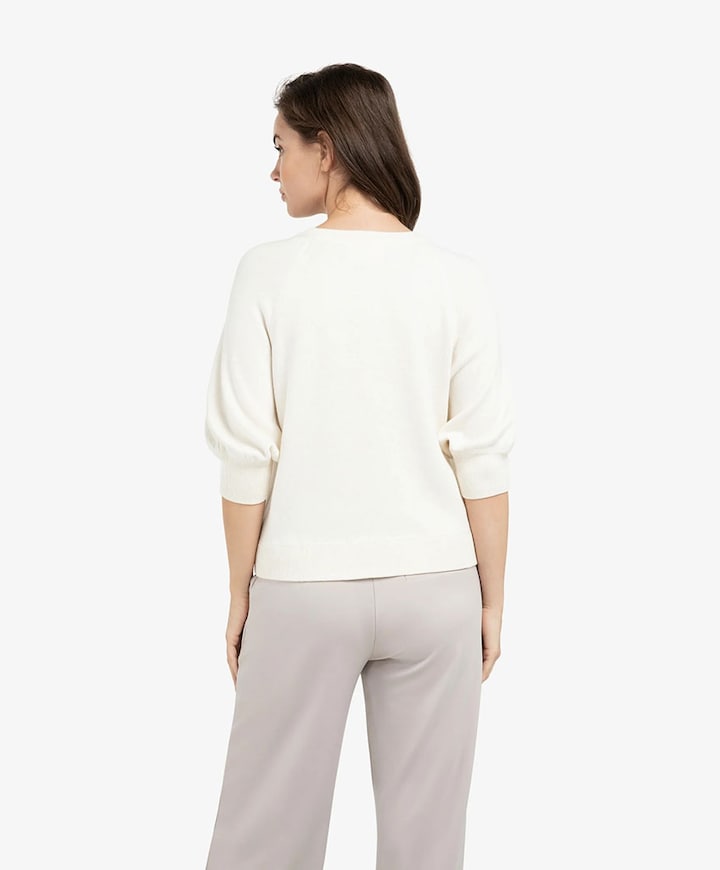 Dames sweater ecru