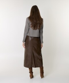 Dames rok bruin
