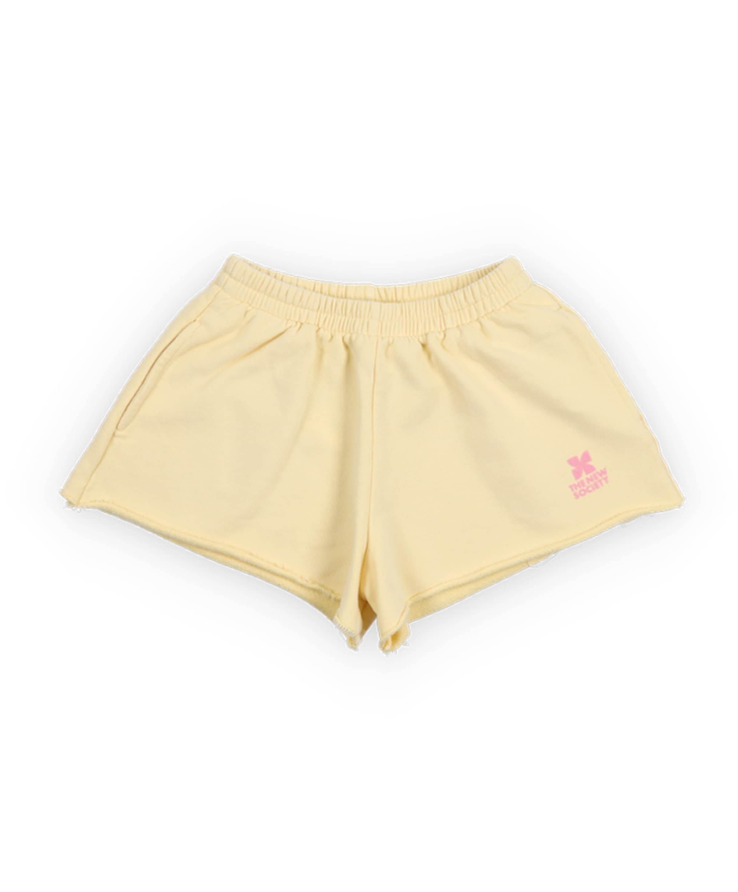 TNS Logo Short meisjes korte broek geel