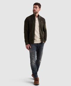 Heren vest grijs