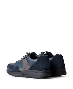 Amory  heren sneakers blauw
