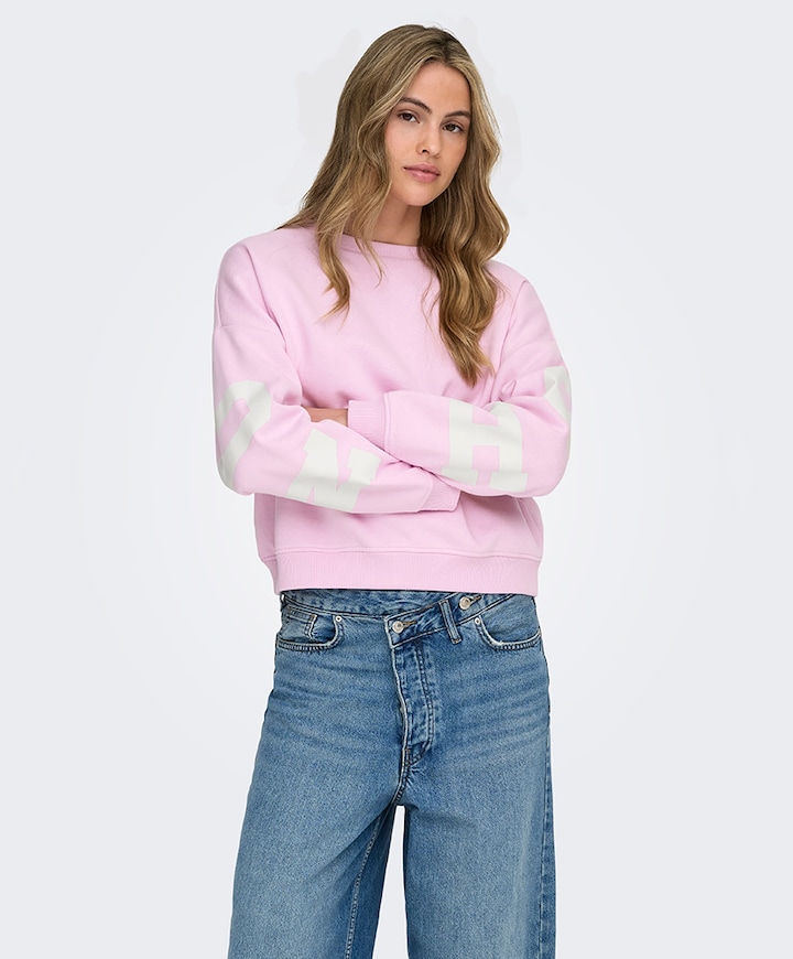 Dames sweater roze