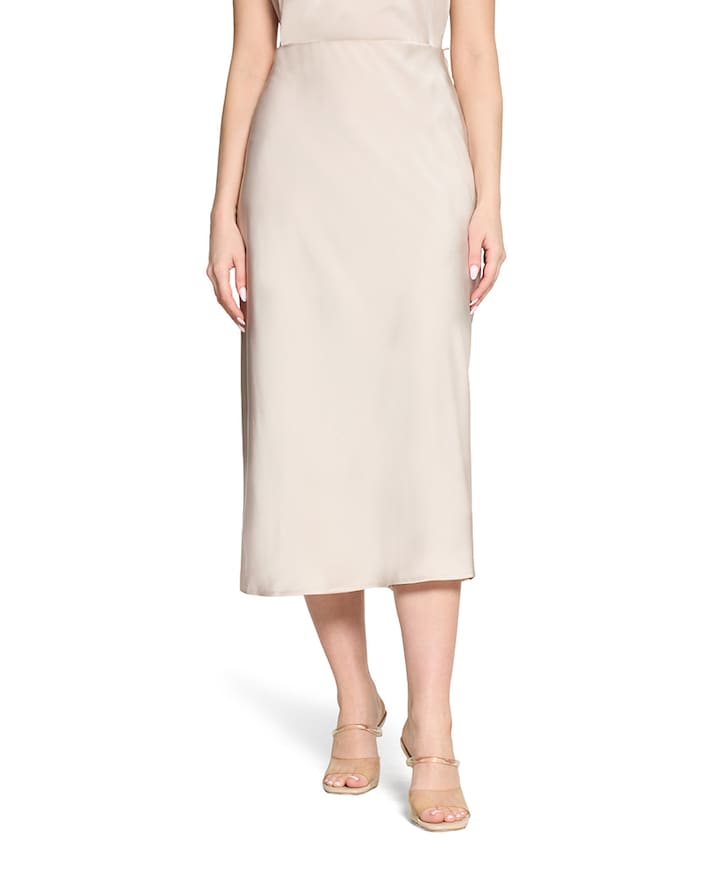 Dames rok beige