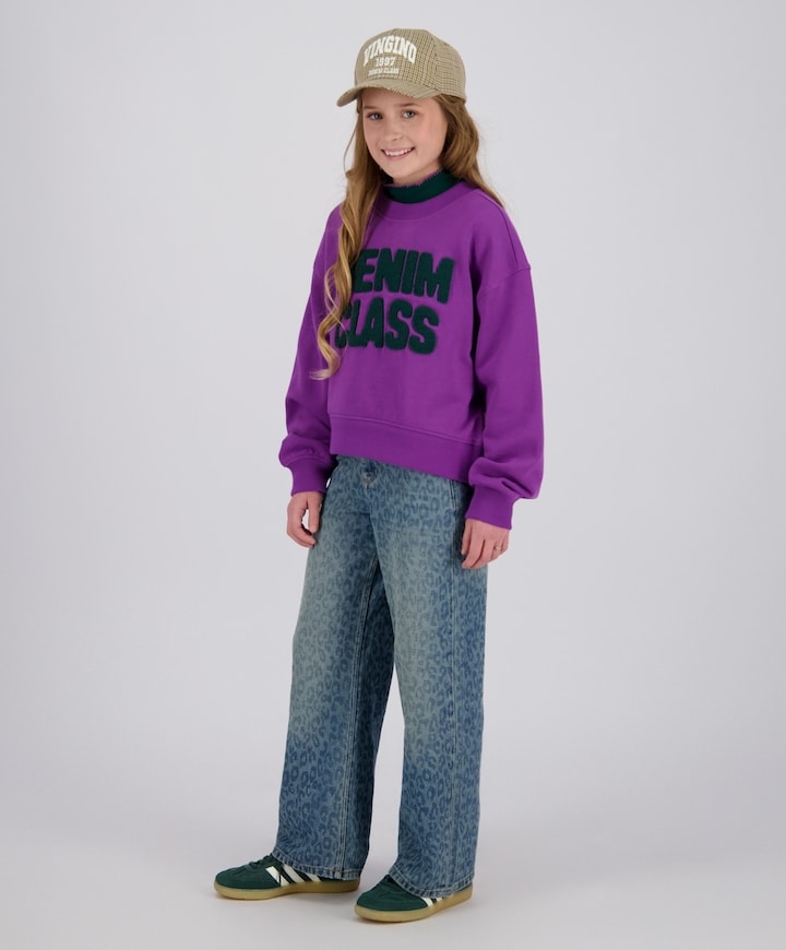 Cassie meisjes jeans blauw
