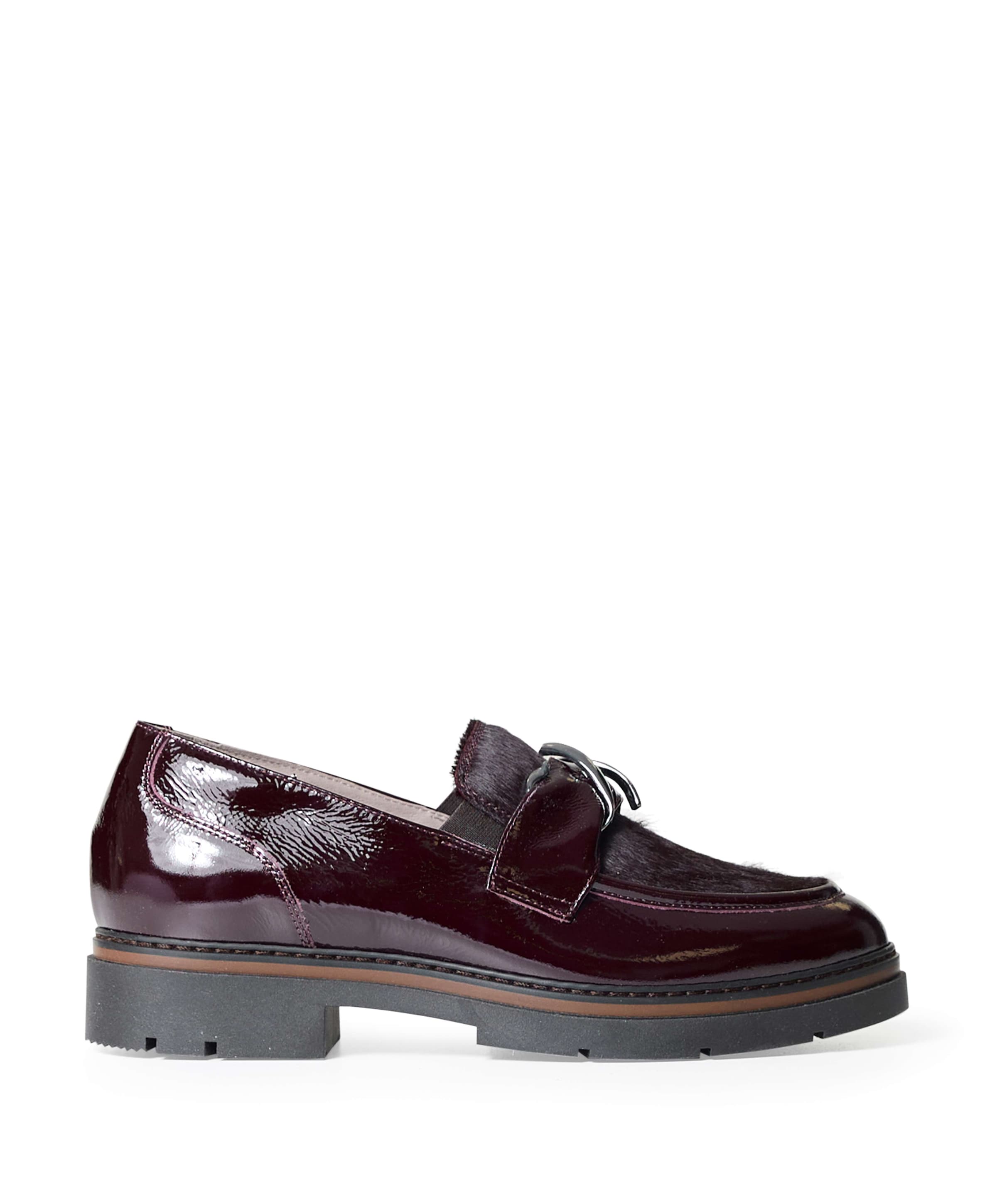 dames loafers bordeaux