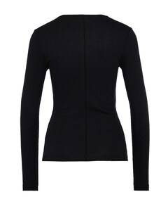 Dames longsleeve zwart