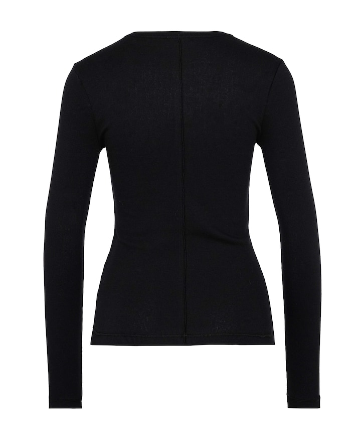 Dames longsleeve zwart