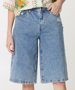 FQKALIA-BERMUDA dames jorts blauw