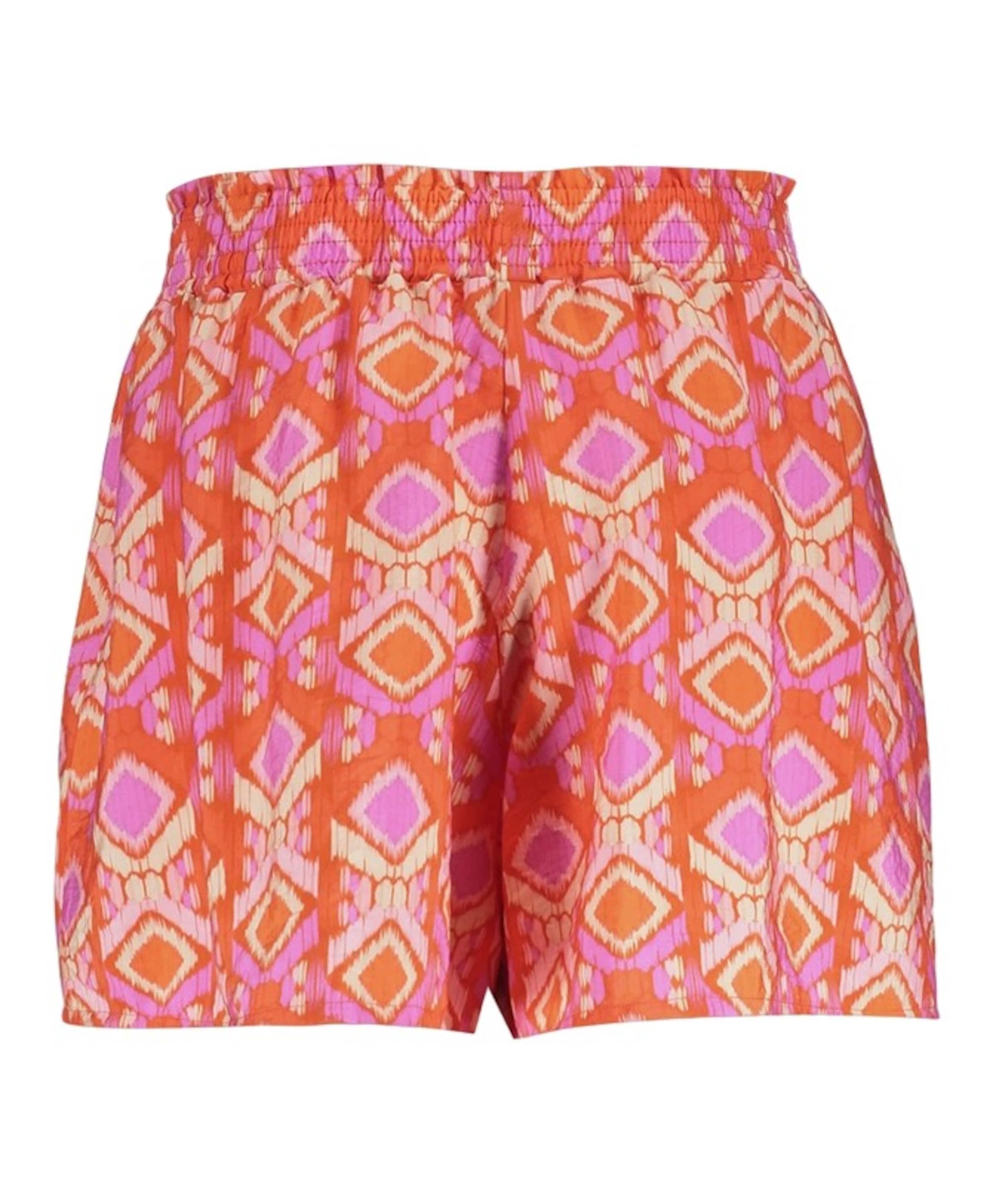 wide all over print meisjes korte broek rood