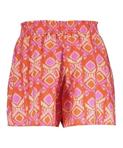 wide all over print meisjes korte broek rood