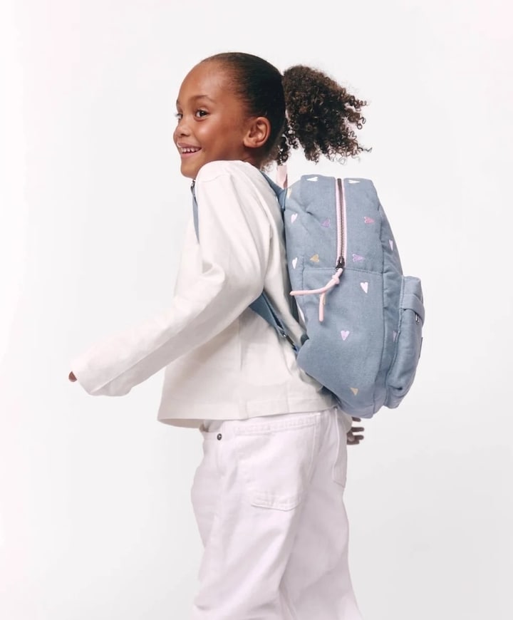 Uniseks tas  blauw