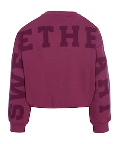 Meisjes sweater paars