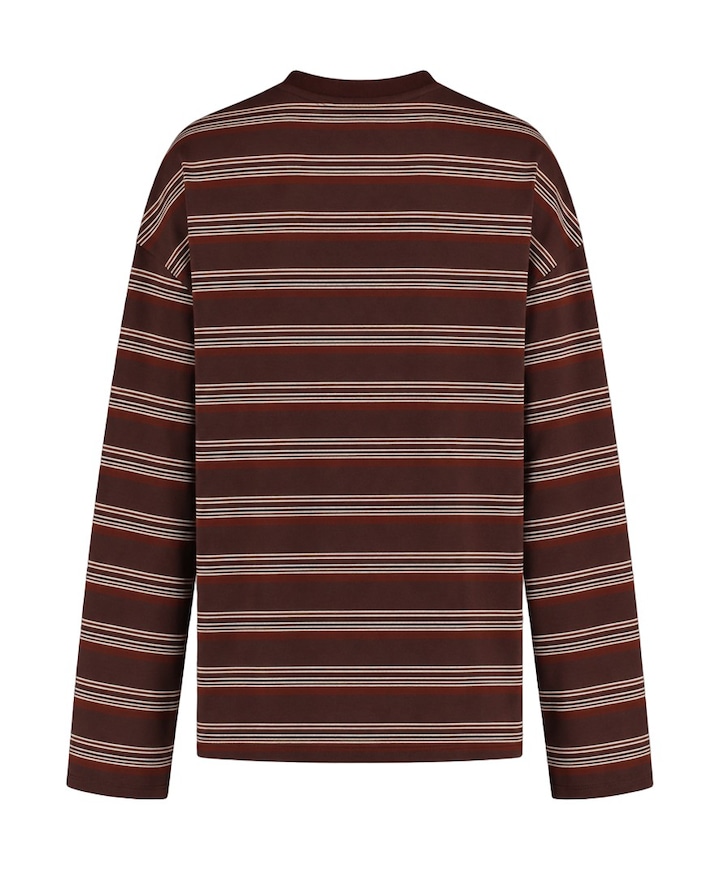 Dames longsleeve bruin